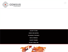 Tablet Screenshot of census-labs.com